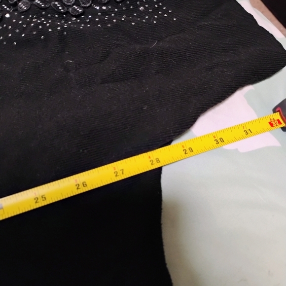 Elegant Black Lace Women's Blouse - Picture 9 of 10